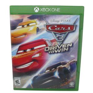 Disney Pixar Cars 3 Driven to Win Xbox One Video Game w Case & Booklet